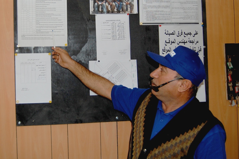Contractor Discusses Power Station Maintenance in Basra