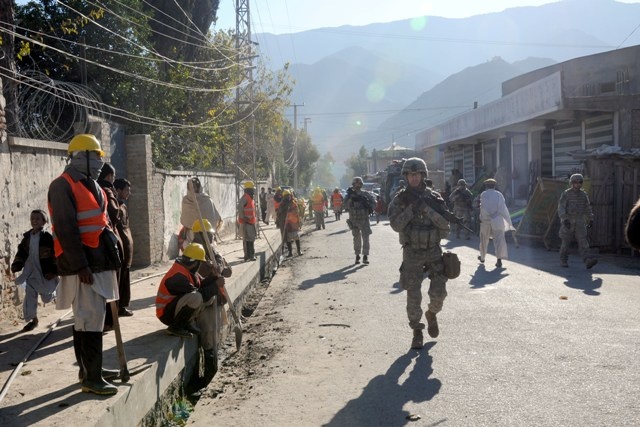 New Road Dedication Ceremony Held in Kunar Province, Afghanistan