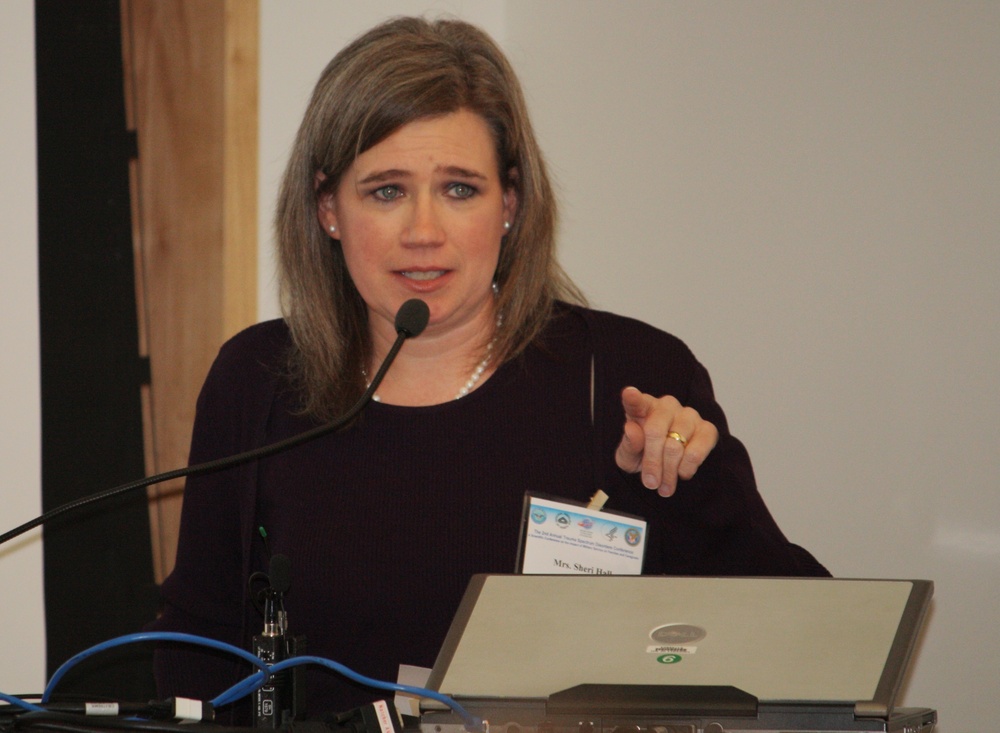 Sheri Hall Discusses Impact of Husband's PTSD on Family at NIH Conference
