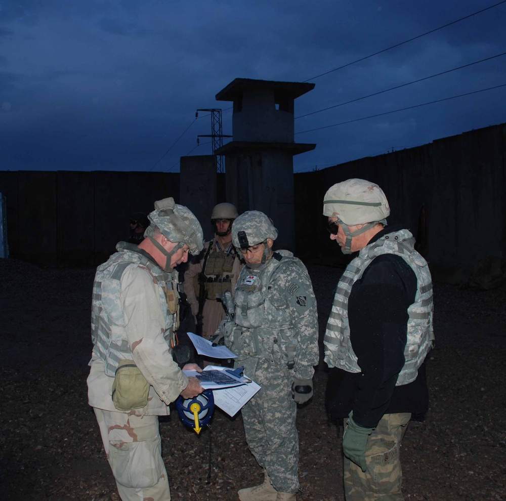 Army Corps of Engineers Oversees Police Station Construction in Mosul, Iraq