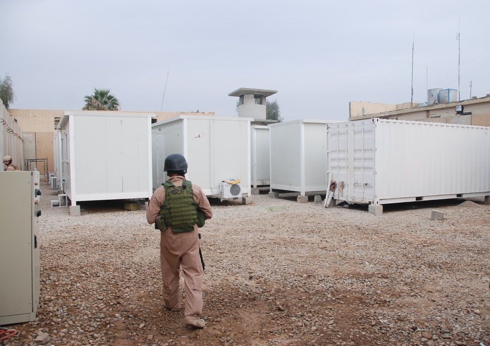 Containerized Housing Provides Expedient Police Stations in Northern Iraq