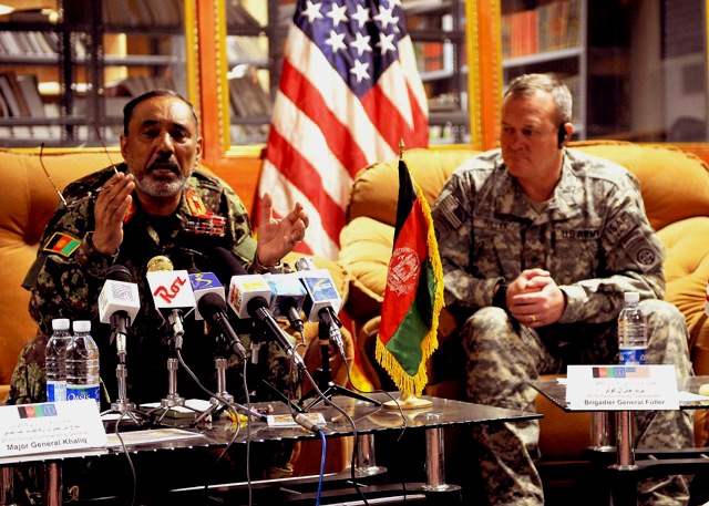 Afghan General Discusses Civilian Informant Program