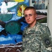 Army Sgt. Paints Artwork on Brigade Commander's Office Door in Afghanistan
