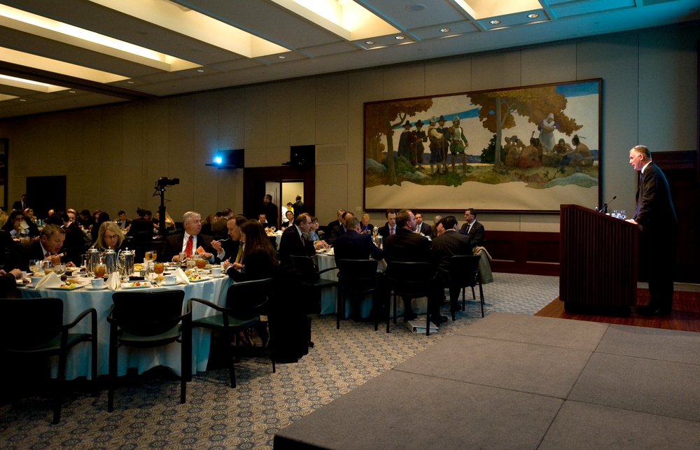 Deputy Defense Secretary Addresses Aerospace and Defense Conference