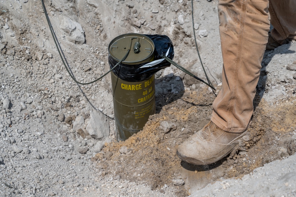 823rd RED HORSE Explosives Training