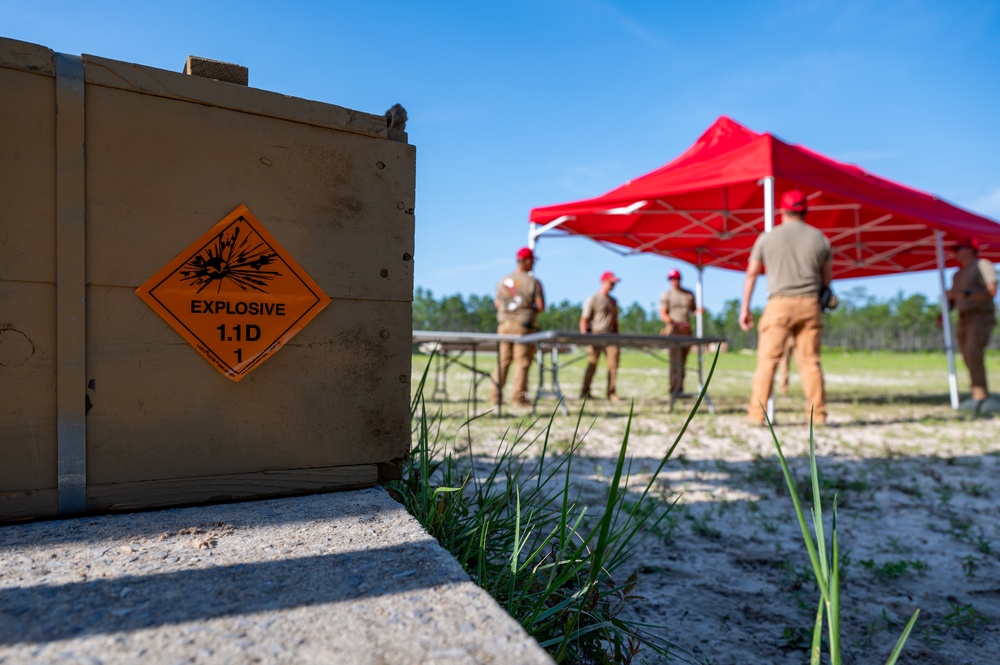 823rd RED HORSE Explosives Training