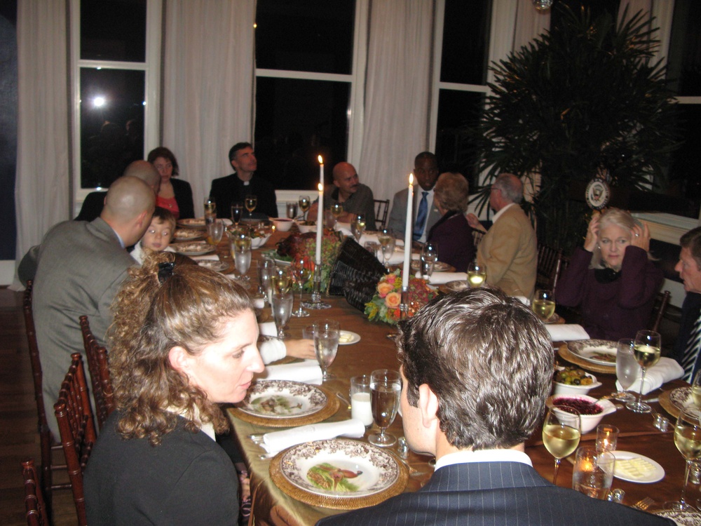 Vice President Biden Hosts Thanksgiving Meal for Wounded Troops