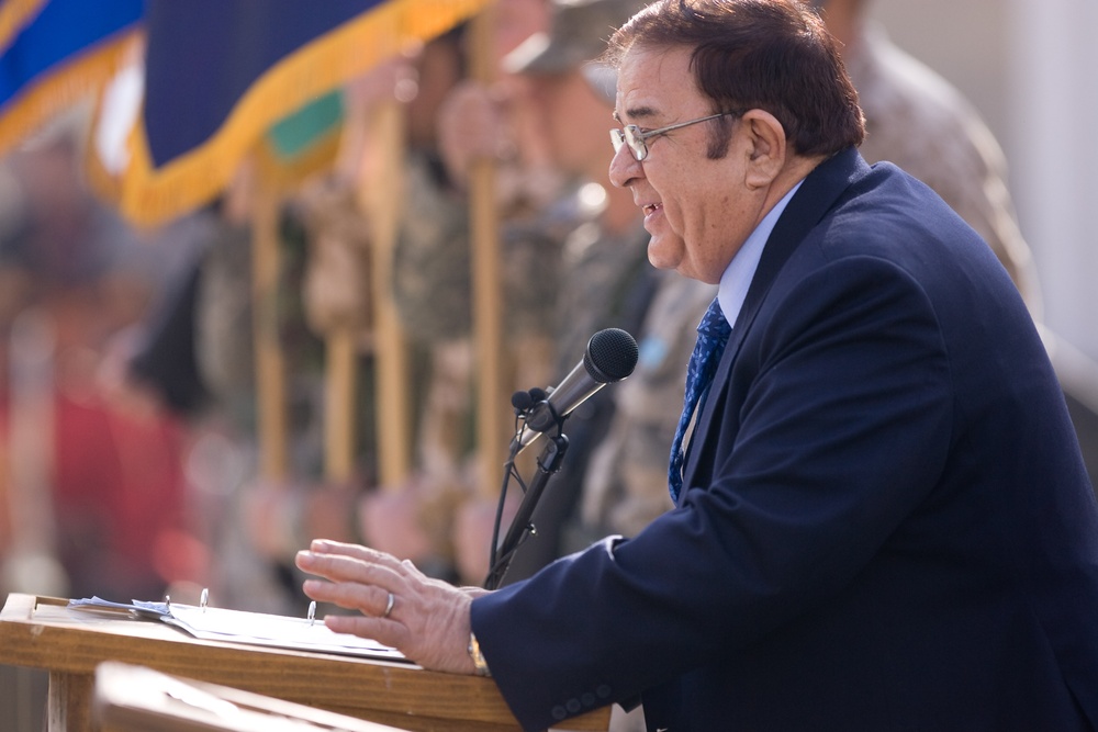Afghan Defense Minister Addresses NATO Training Mission in Kabul