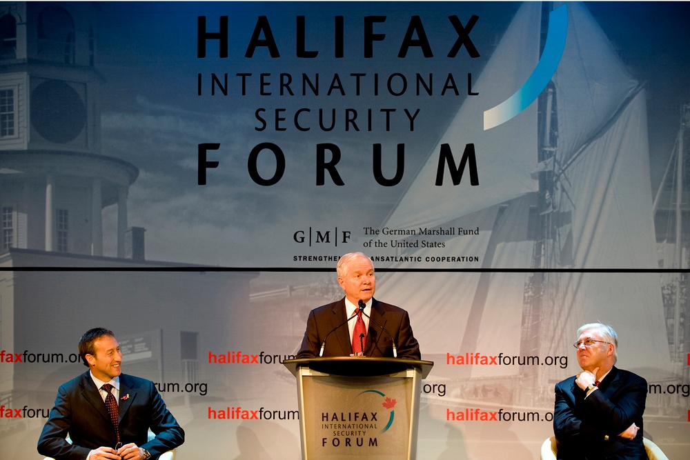 U.S. Defense Secretary Addresses Halifax Security Forum