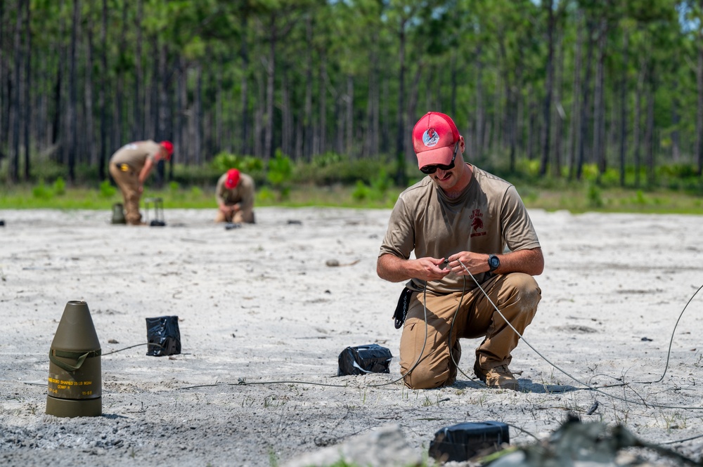 823rd RED HORSE Explosives Training