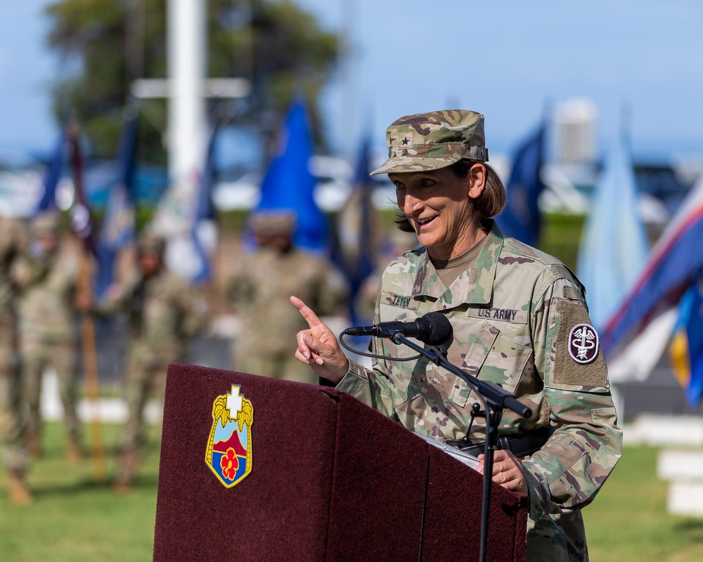 Tripler Army Medical Center Change of Command Ceremony