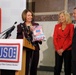 Pelosi, Biden Distribute Care Packages to Female Troops Overseas