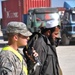 U.S. Soldier Escorts Afghan Driver at Kandahar Airfield