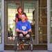 Army Officer and Wife Attend Physical Therapy Session