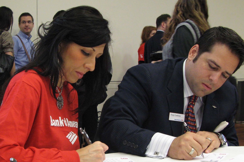 Bank of America Managers Express Gratitude to Troops and Families at Operation Appreciation Event