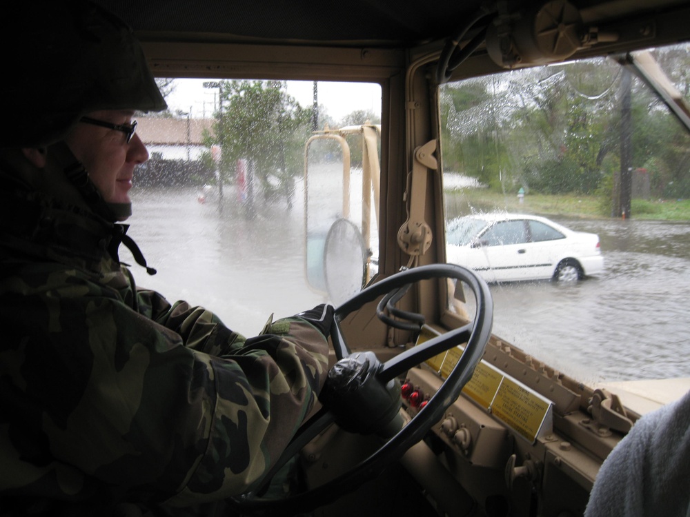 Virginia National Guard Rescues Residents from Flooding in Portsmouth