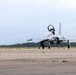 In Flight and Fuel: Marine Pilots fly an F-5 in Joint Base Cape Cod