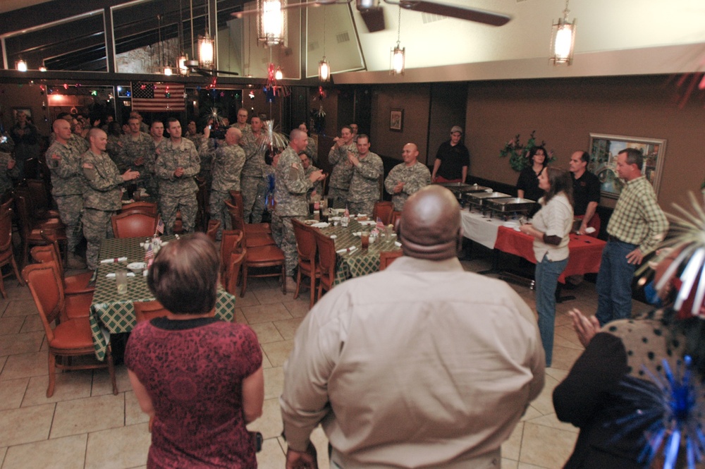 Community Honors Fallen, Wounded Soldiers from Kansas and Wisconsin Units