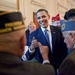 Obama Shares Thumbs-Up with Veteran at White House Veterans Day Breakfast