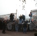 West Germans Celebrate Breaching of Berlin Wall at Potsdamer Platz