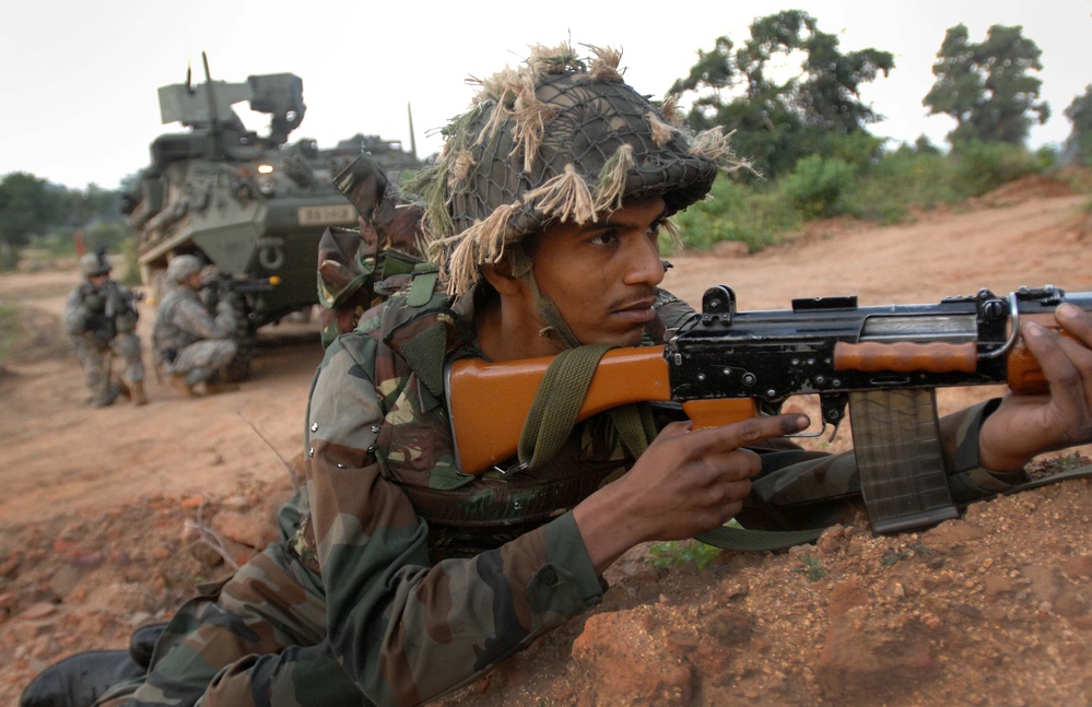 Indian, U.S. Soldiers Conduct Joint Exercise in India