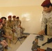 Iraqi Captain Instructs Peers on M-16 Rifle