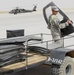 Army Staff Sgt. Prepares Black Hawk for Early Morning Flight