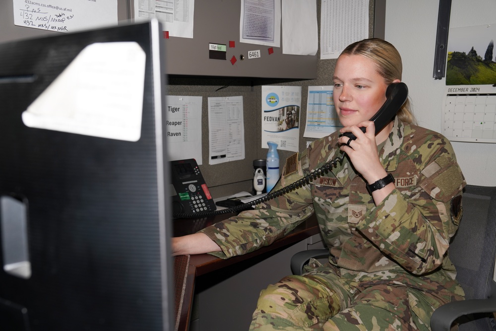 432nd ACMS Airmen demonstrate multiple discipline mastery