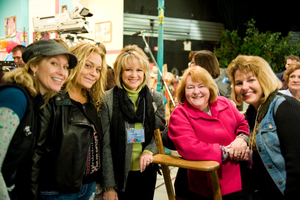Becky Gates Visits Sesame Street to Support Military Families