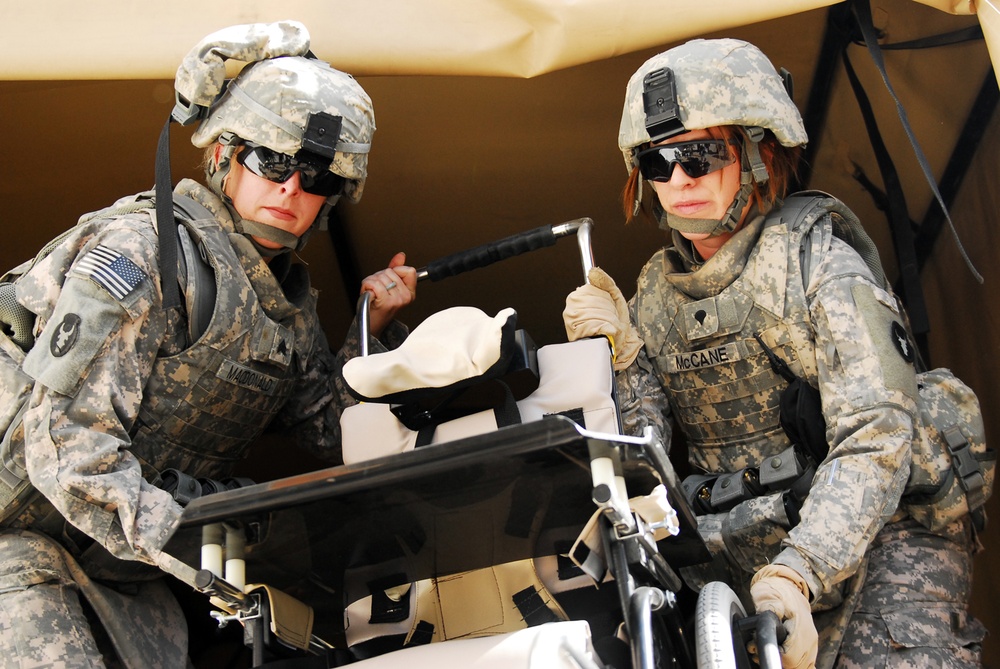 U.S. Soldiers Deliver Wheelchairs to Iraqi Children with Disabilities
