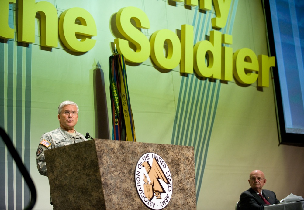 Army Chief of Staff Delivers Keynote Address at AUSA Annual Meeting
