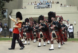British Army Band Performs at the Pentagon to Honor Allies