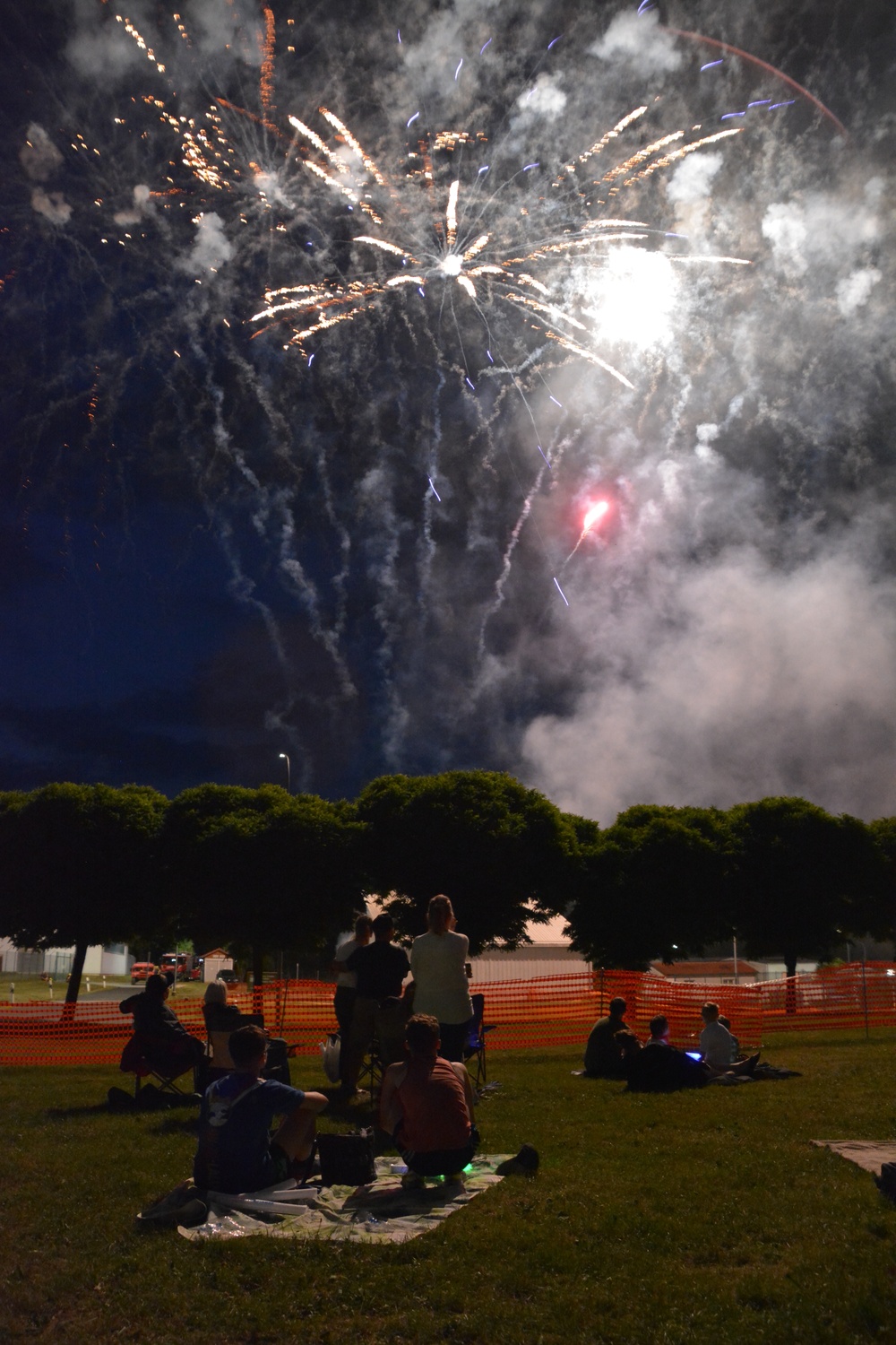 Blankets and fireworks