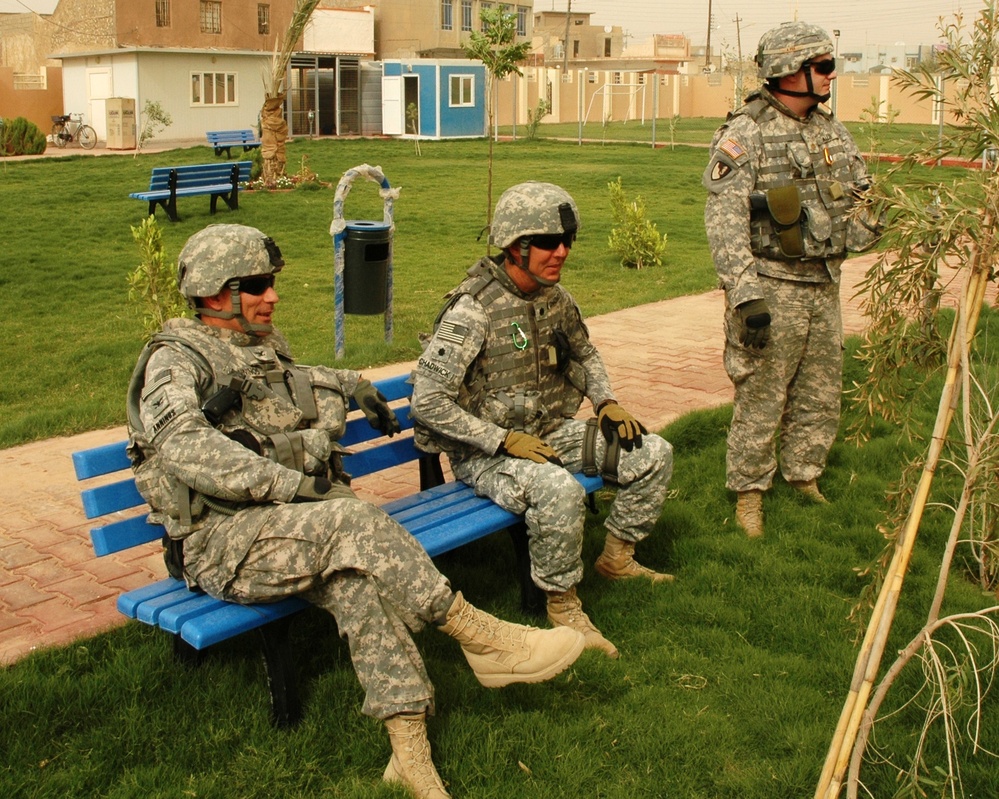 U.S. Army Corps of Engineers Oversees Park Construction in Kirkuk, Iraq