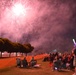 Families and fireworks