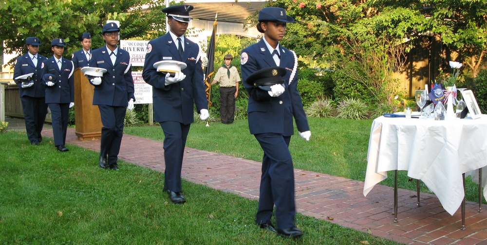 Air Force Junior ROTC Cadets Honor POW/MIA Servicemembers in Virginia Ceremony