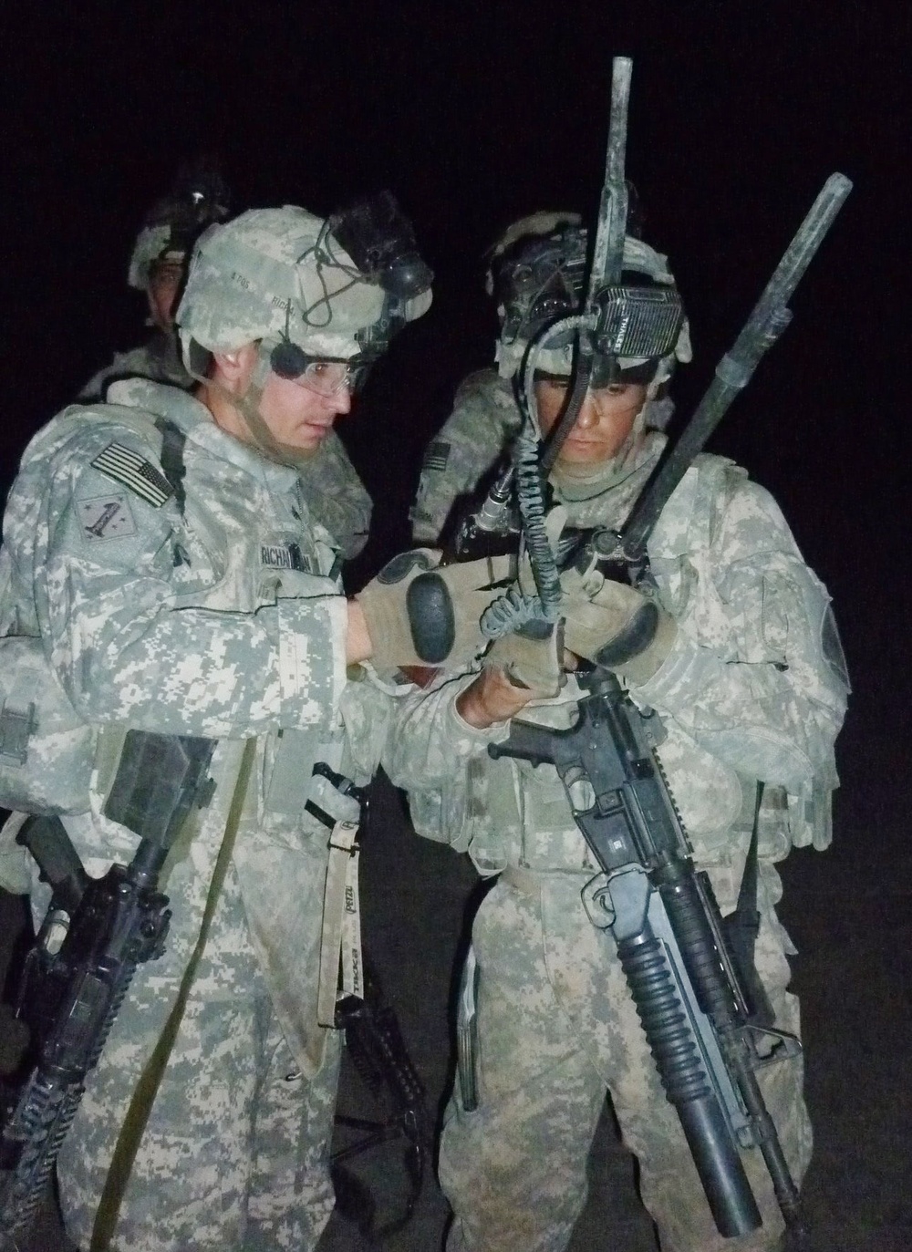 Army Soldiers Prepare for Combat Logistics Patrol Near Iran-Iraq Border