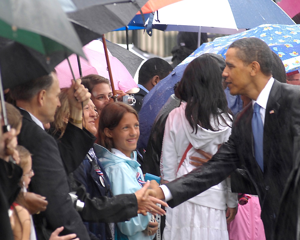 Obama Honors 9/11 Victims at Pentagon Memorial