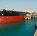Oil Tanker Loads Up at Al Basrah Oil Terminal in Persian Gulf
