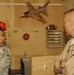 Tech. Sgt. Olivas Discusses Work with Brig. Gen. Kwast in Afghanistan