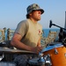 Army Drummer Entertains Sailors Aboard USS Decatur in Persian Gulf