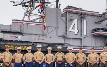 USS Midway Museum Citizenship Ceremony
