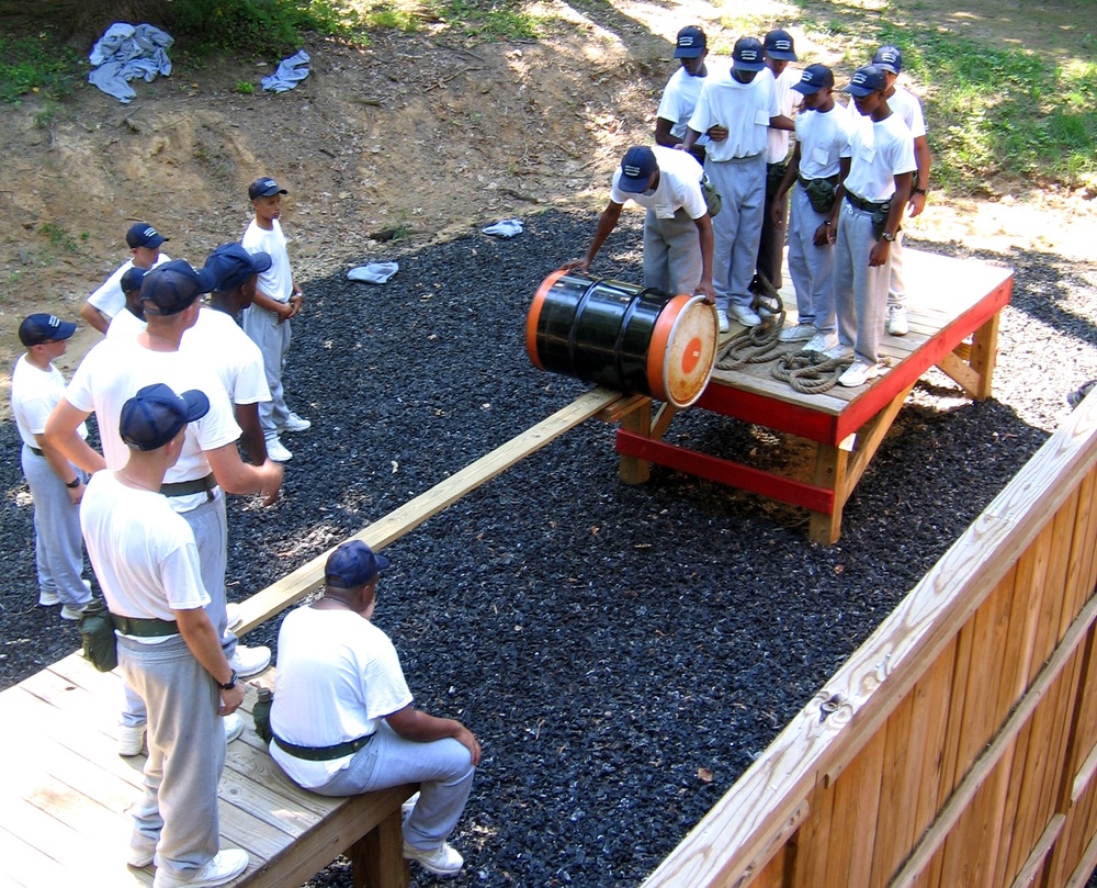 Maryland National Guard Cadets Engage in Team-Building Exercise