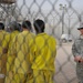 Army Sergeant Oversees Transfer of Detainees at Iraqi Internment Facility