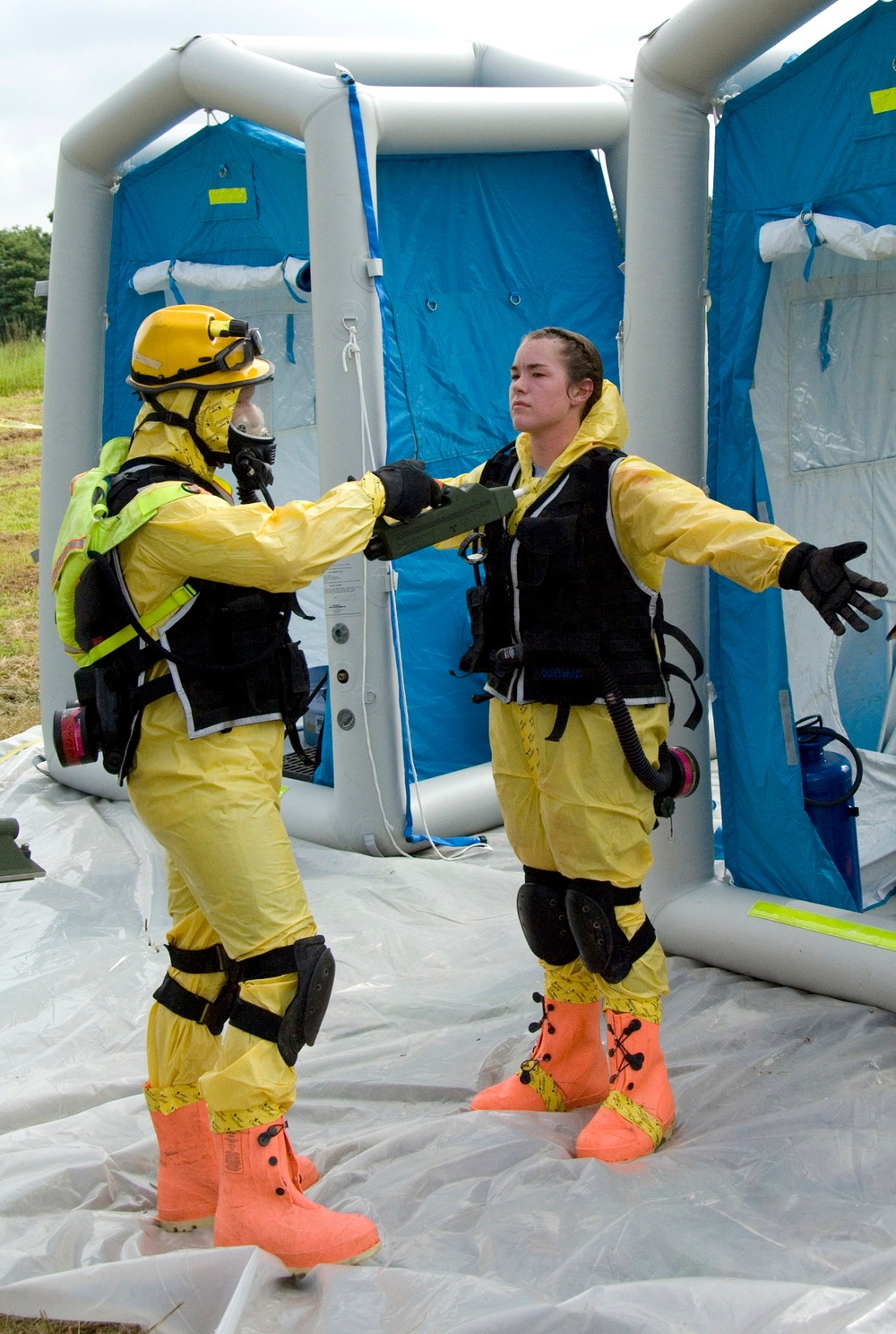 Ohio National Guard Trains for Contamination Response