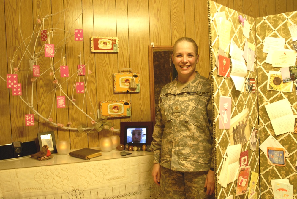 Army Major Transforms Deployment Housing into Homey Retreat