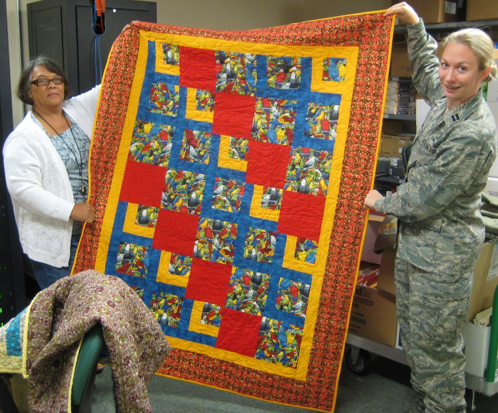 Honoring the Fallen: Quilt of Valor Presented at Dover Air Force Base