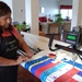 Quilter Irene Hafer Stitches Together Quilts of Valor in Home Studio