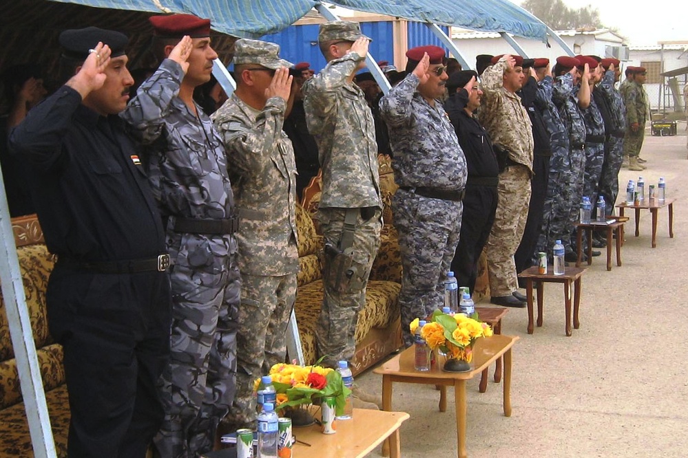 Iraqi Security Forces Graduate New Recruits in Maysan Province