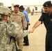 U.S. Soldiers Meet with Iraqi Police Recruits at Graduation Ceremony in Maysan Province